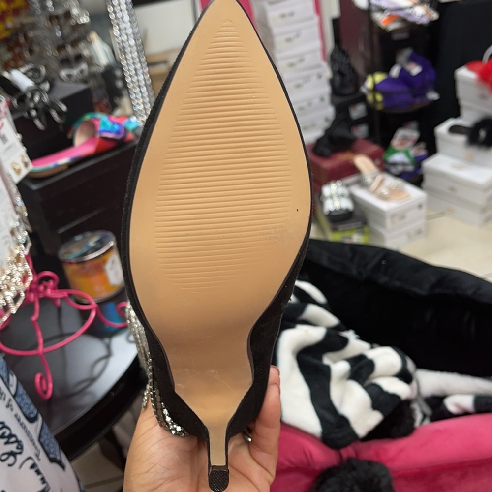 Bling Thigh High Boots - Picture 5 of 5